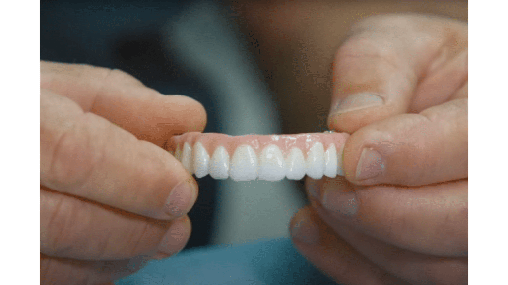 zirconia teeth are the strongest most natural looking material avaliable